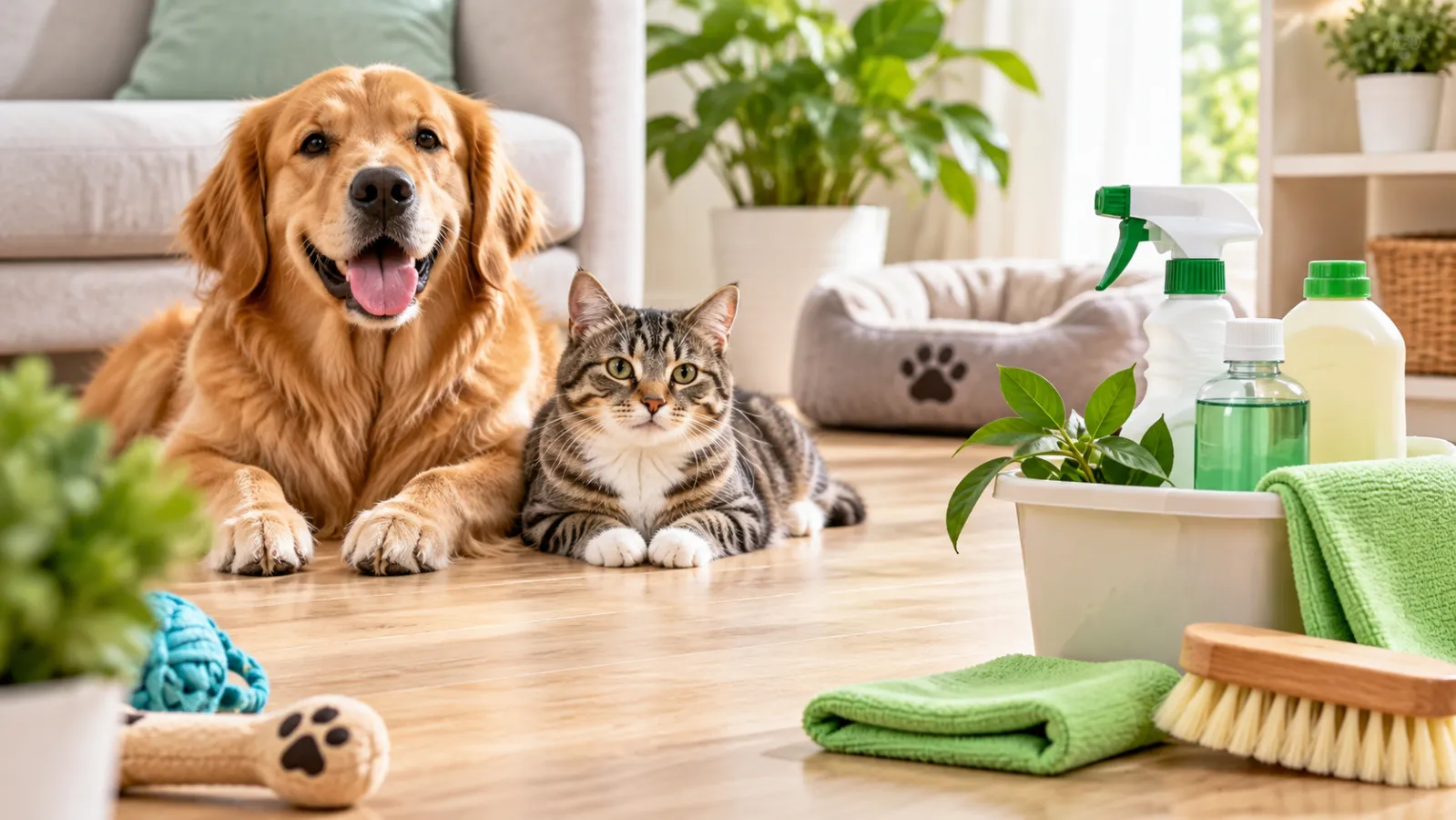 How to Choose the Best Pet-Safe Cleaning Products
