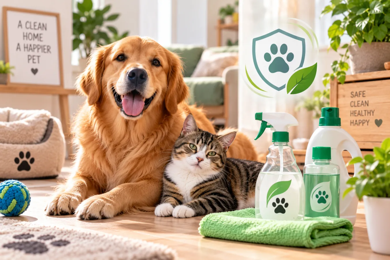How to Choose Pet-Safe Disinfectants