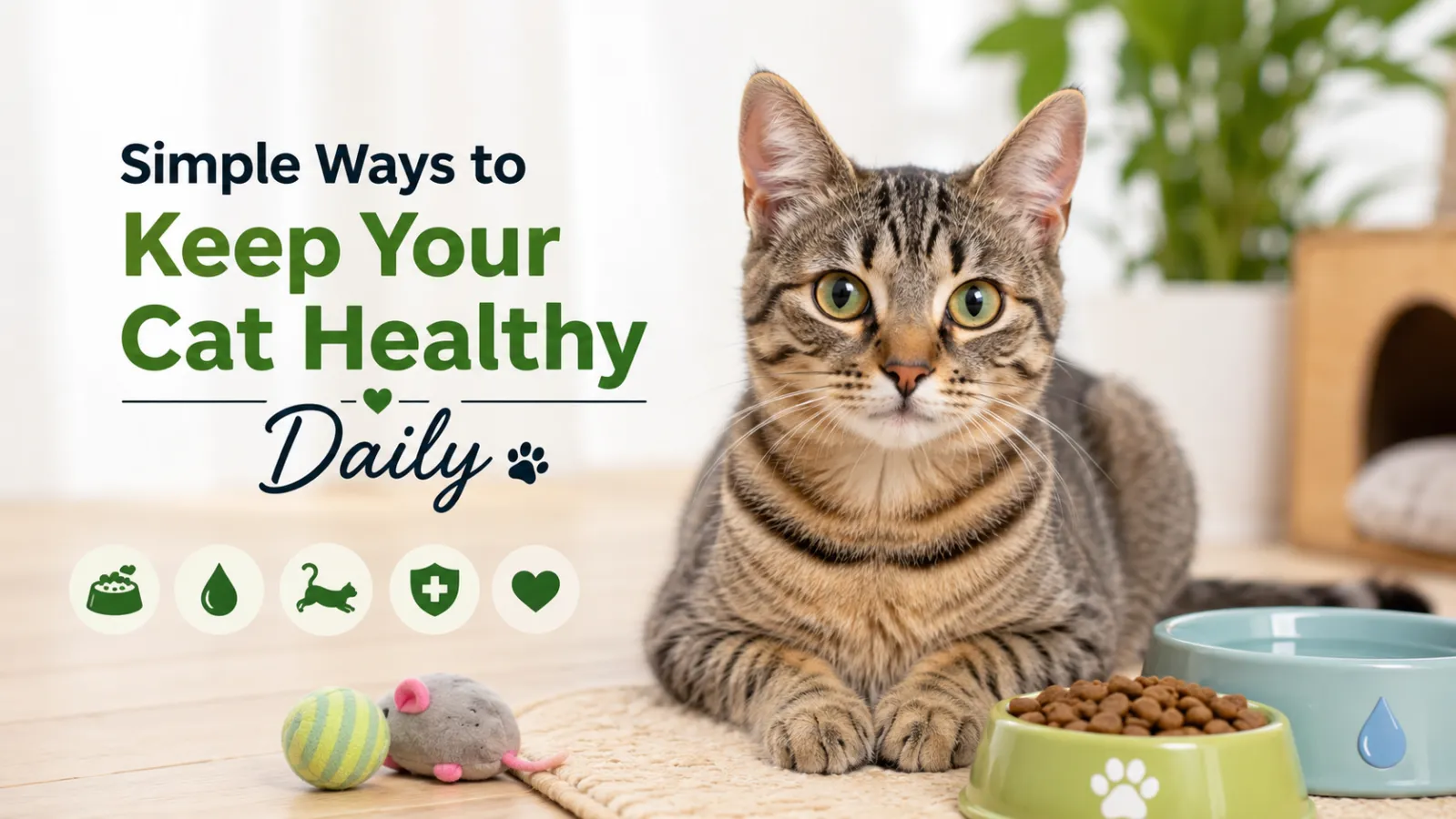 Simple Ways to Keep Your Cat Healthy Daily